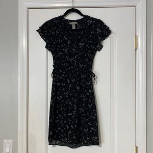 h and m floral dress